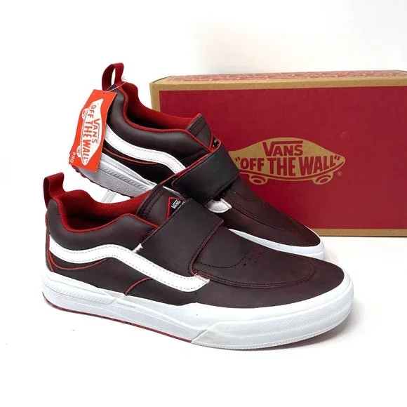 💖MEGA SALE💖VANS Women's VN0A4UW3REB Kyle Walker Pro Red Leather Skate Low - Picture 10 of 12